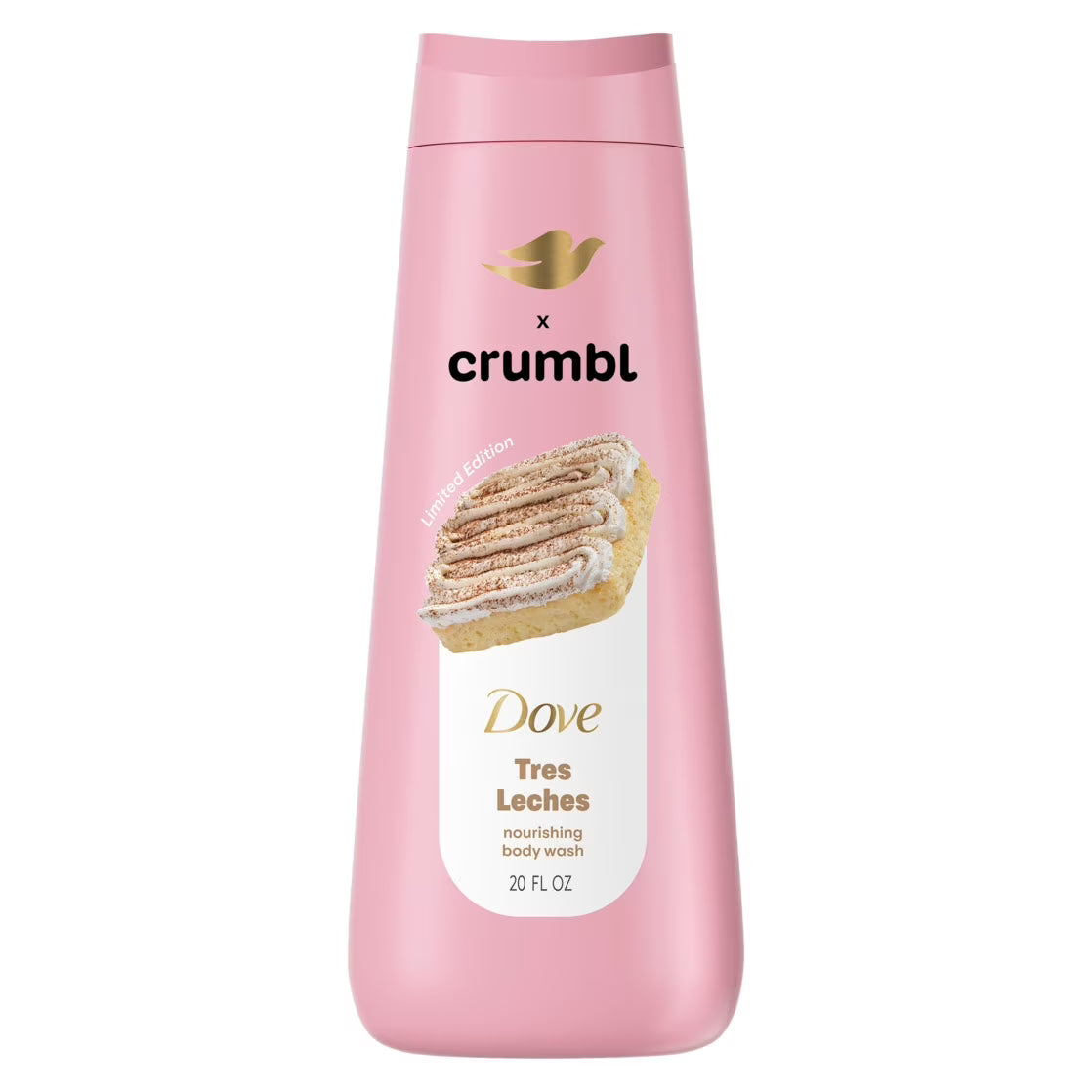 Crumble Dove Jabon liquido corporal 20oz