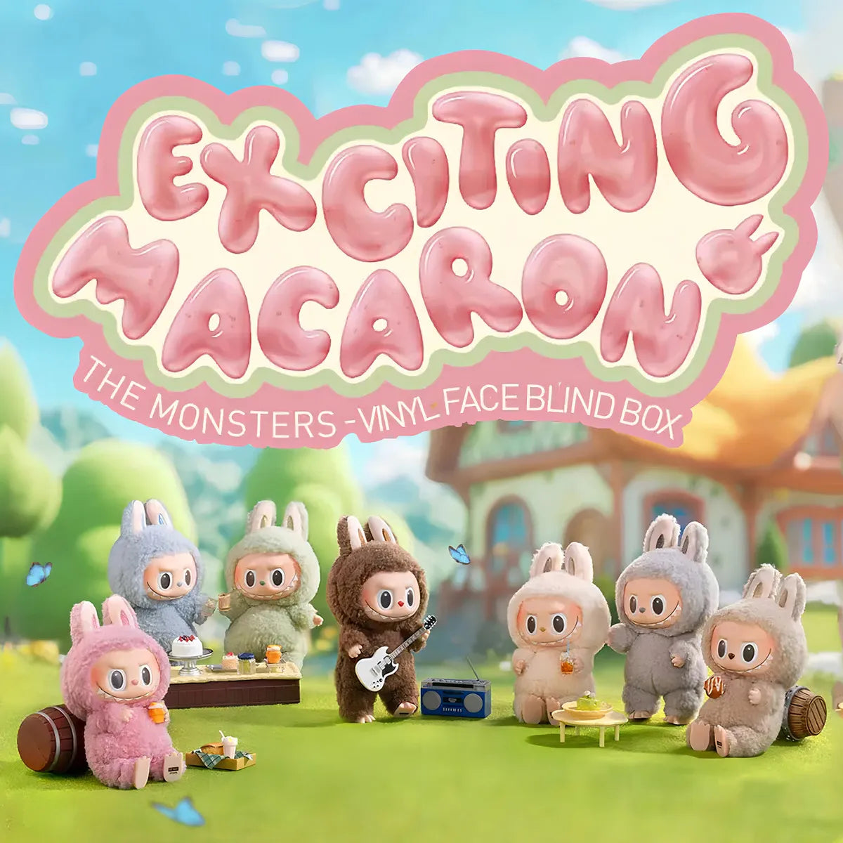 Labubu Exciting Macaron