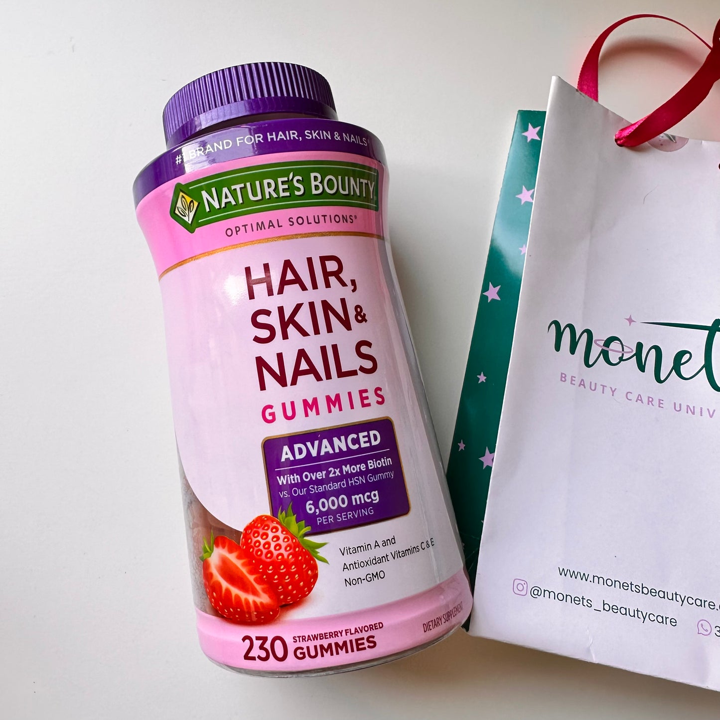 Hair,Skin and Nails 230 gummies Advanced