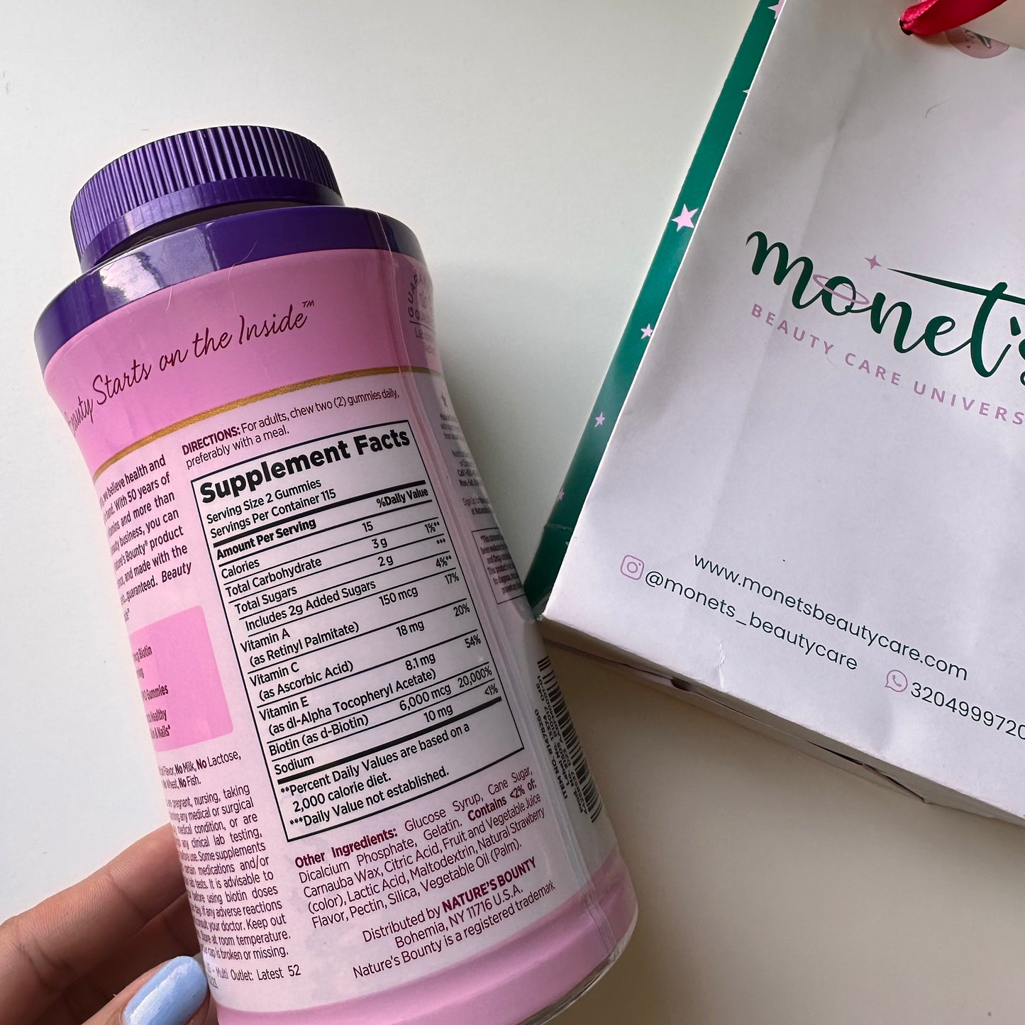 Hair,Skin and Nails 230 gummies Advanced