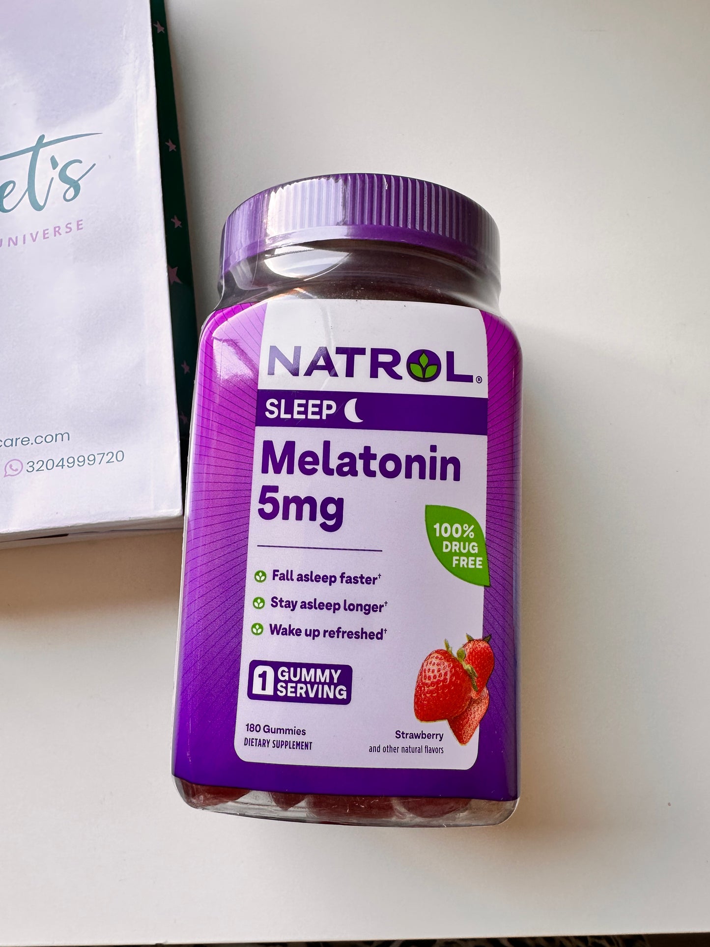 Melatonina 5 mg Natrol 180 gummies