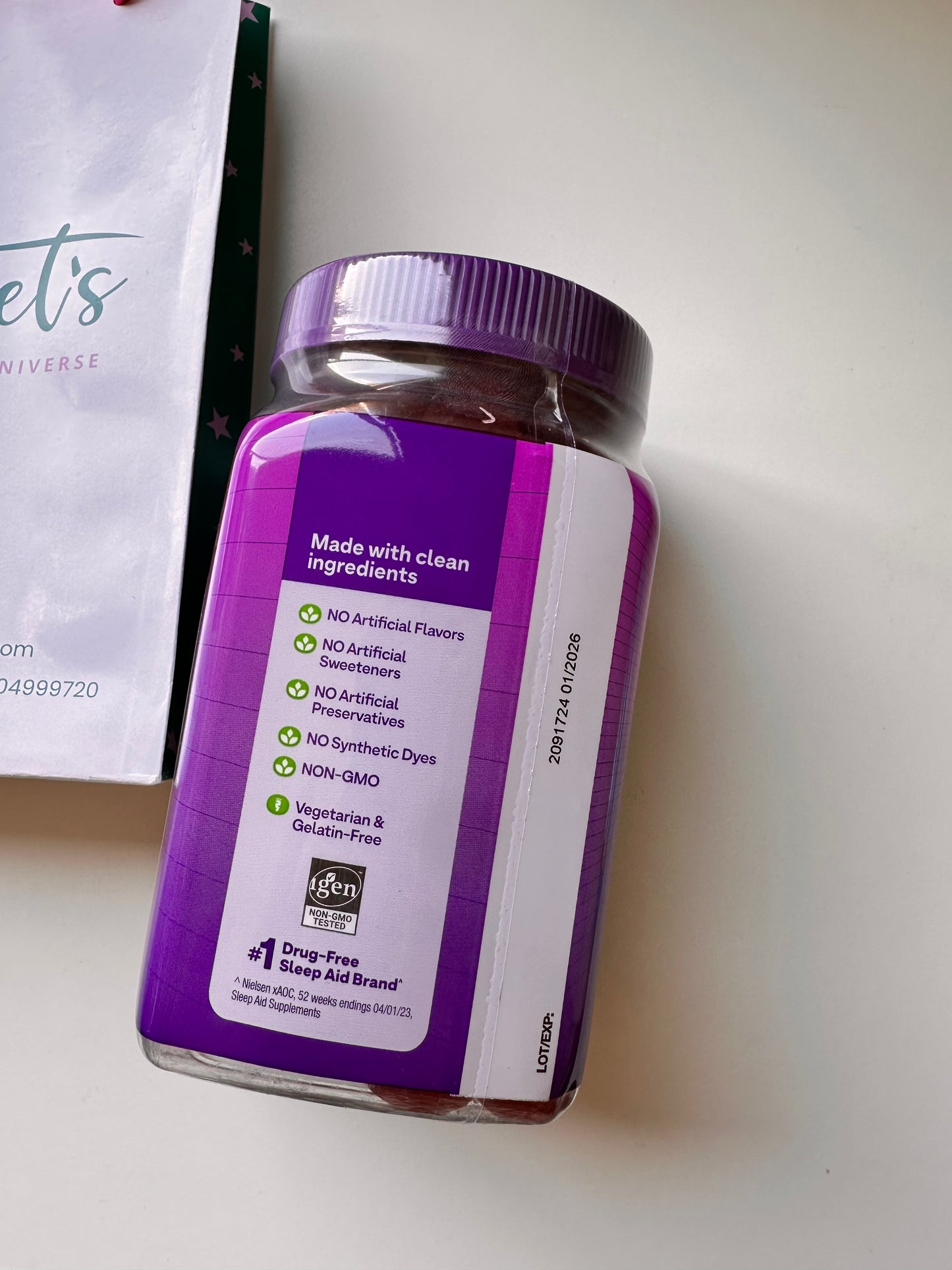Melatonina 5 mg Natrol 180 gummies
