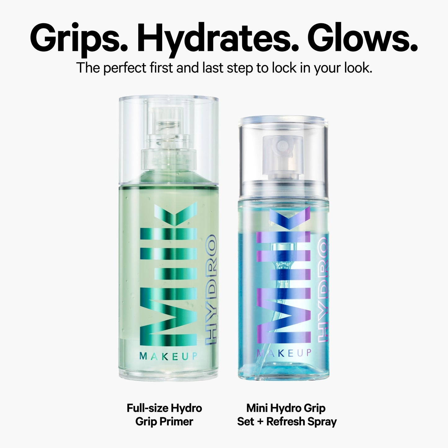 Hydro Grip Primer + Dewy Setting Spray Makeup Set MILK MAKEUP