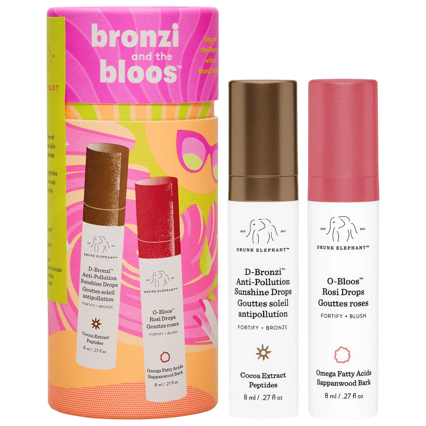 Bronzi and the Bloos Color Serum Duo Mini