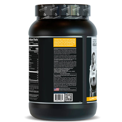 Proteina Sascha Fitness Isolate