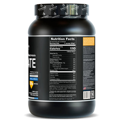 Proteina Sascha Fitness Isolate