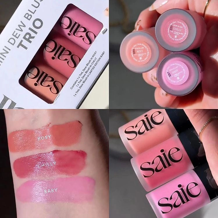 Saie Mini Dew Blush Trio