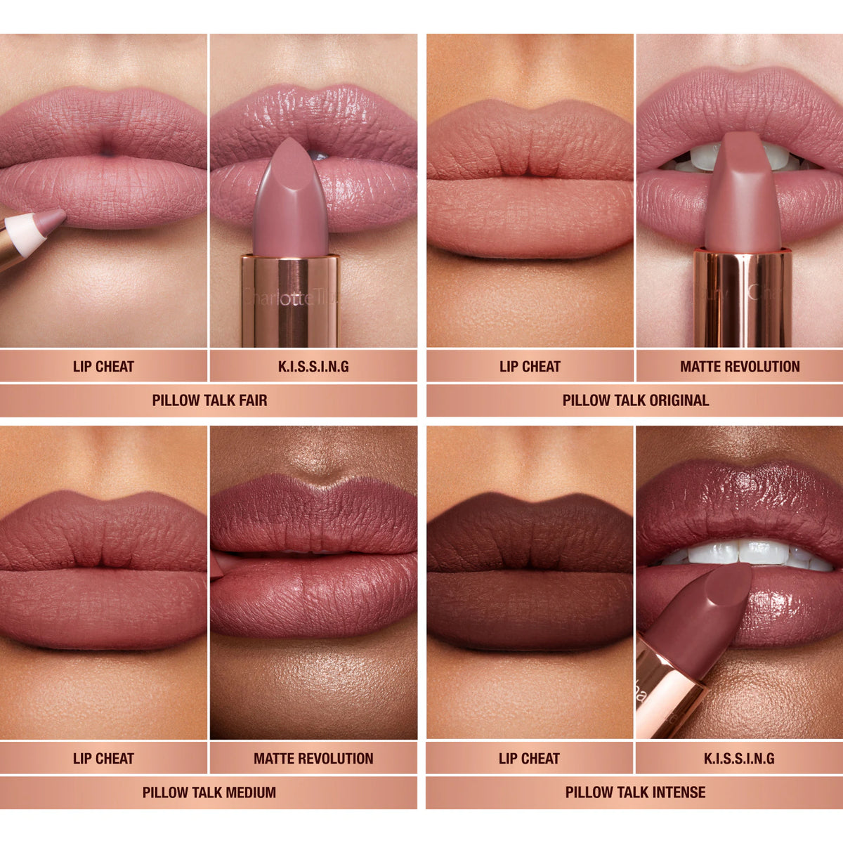 Mini pillow talk lip kit