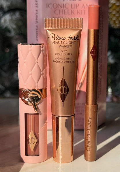 Iconic lip and cheek kit pillow talk original