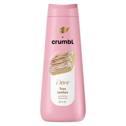 Crumble Dove Jabon liquido corporal 20oz