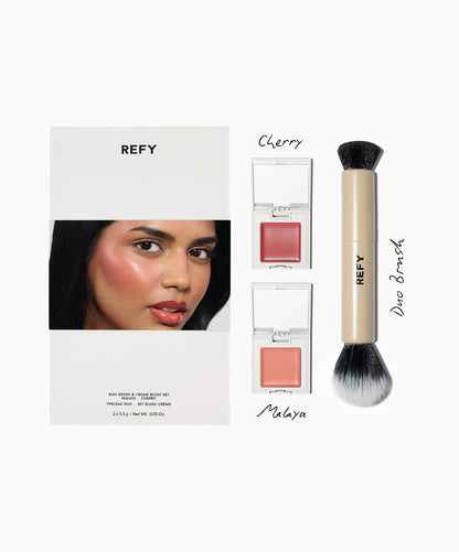 Duo Brush + Blush Set