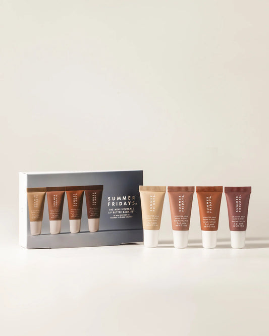 The Mini Neutrals Lip Butter Balm Set