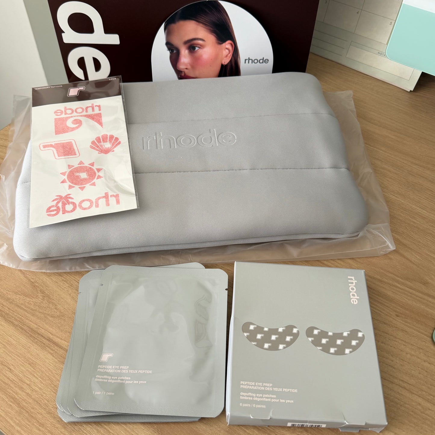 Kit Rhode Beauty Bag+Eye prep