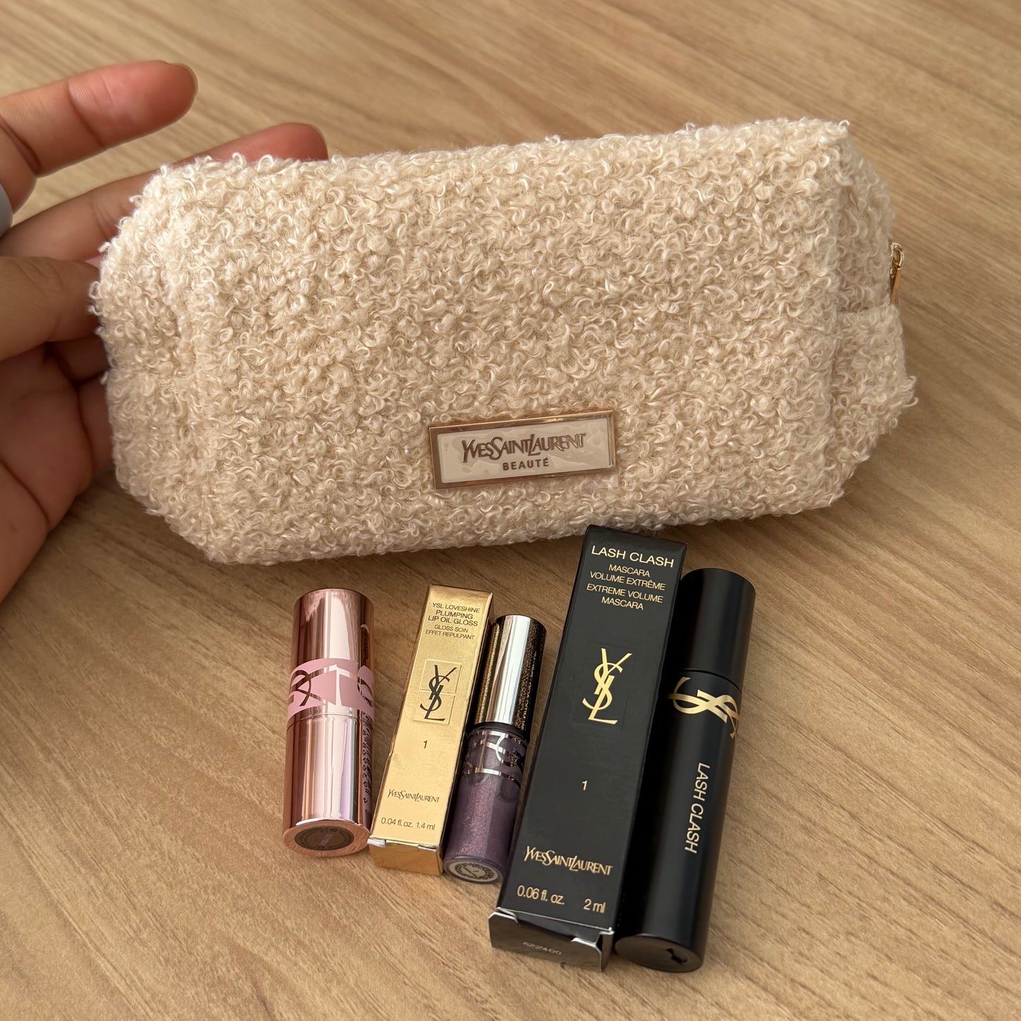 Minis + mini  beauty bag YSL