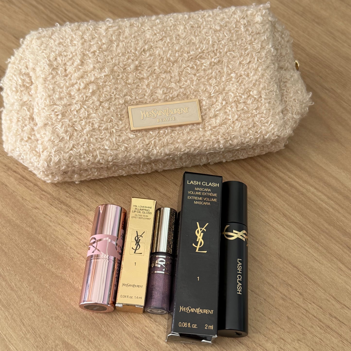 Minis + mini  beauty bag YSL