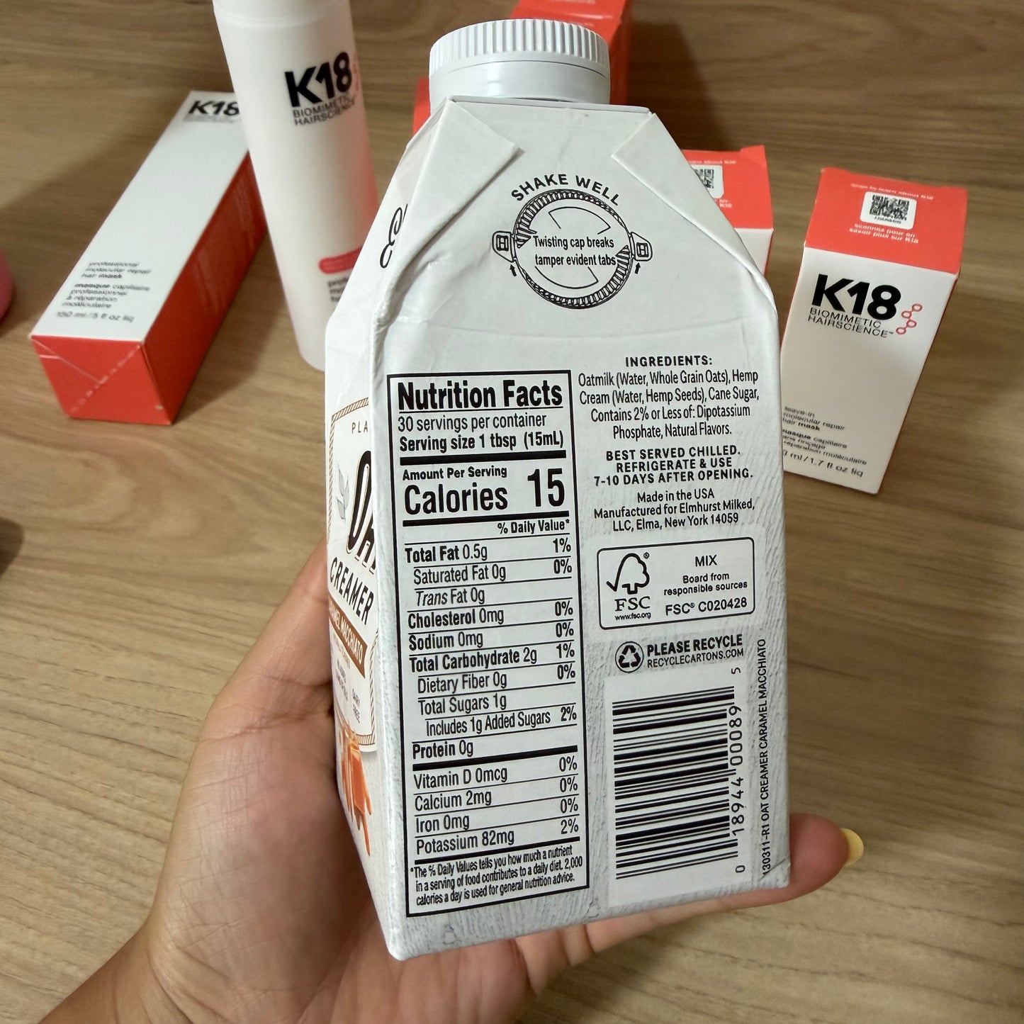 Elmhurst Coffe Creamer 473 ml