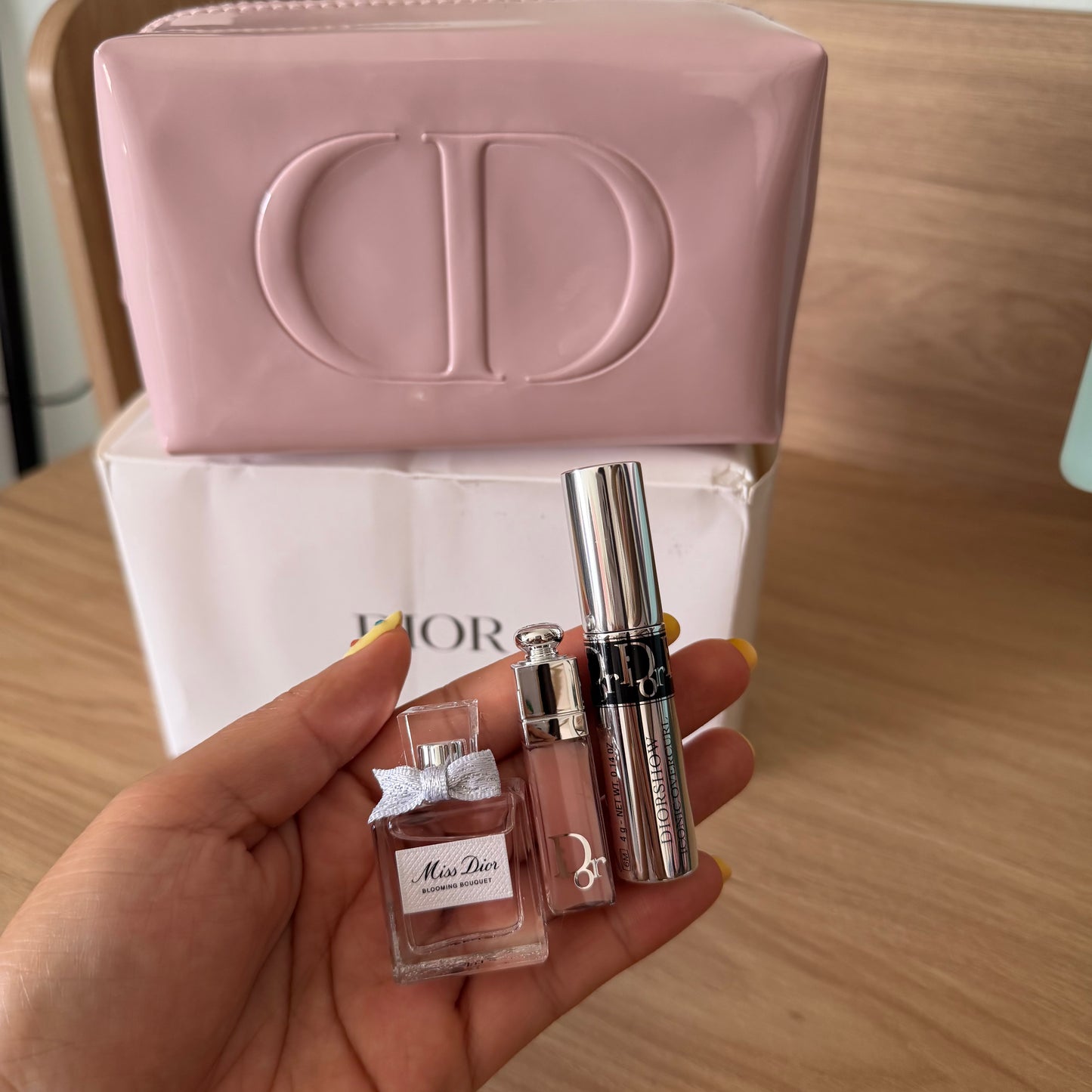 Dior Set x3 minis + Cosmetiquera