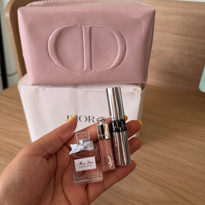 Dior Set x3 minis + Cosmetiquera