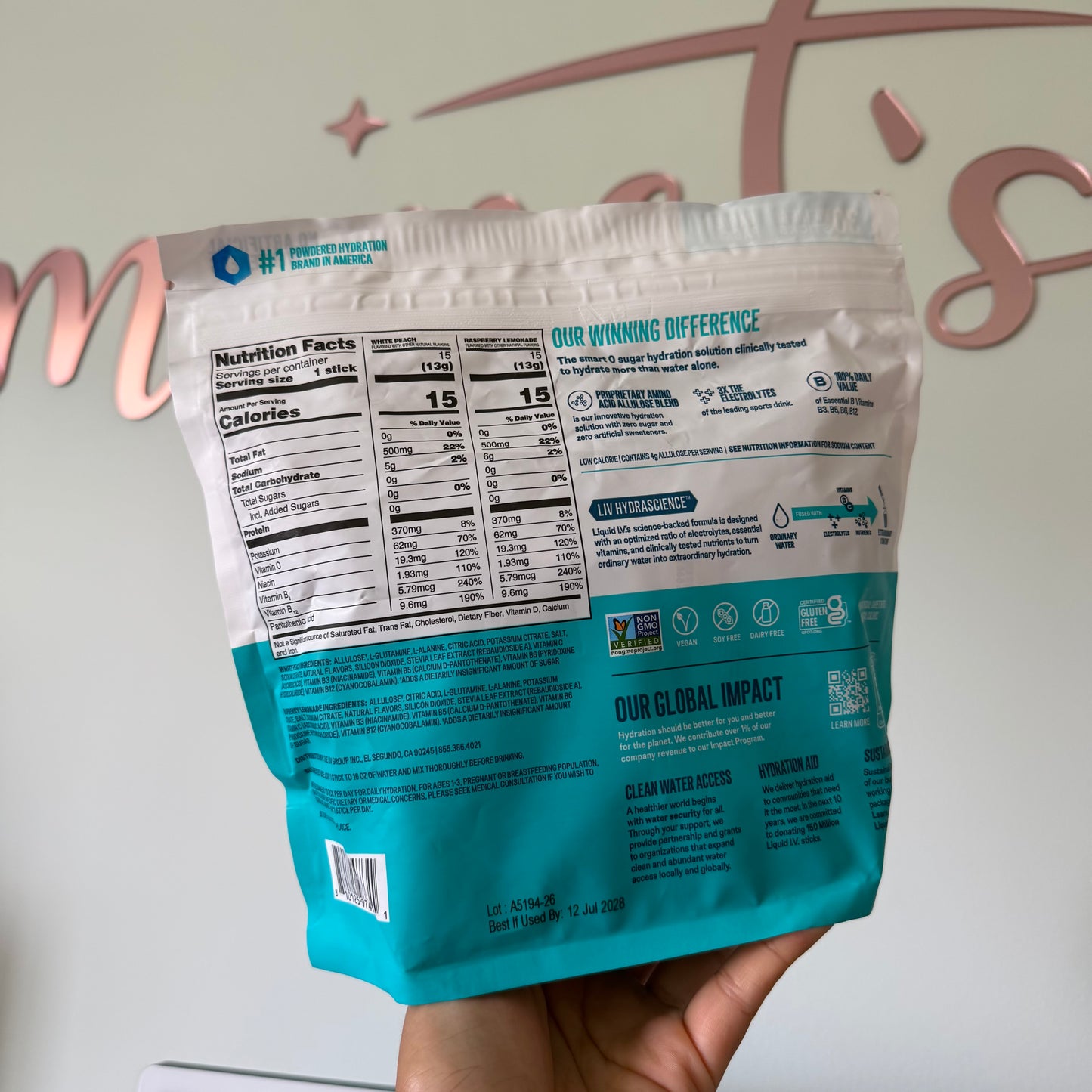 Electrolitos Hydration Multiplier Sugar-Free