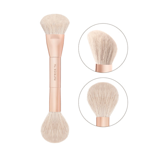 PATRICK TA Dual Ended Blush Brush