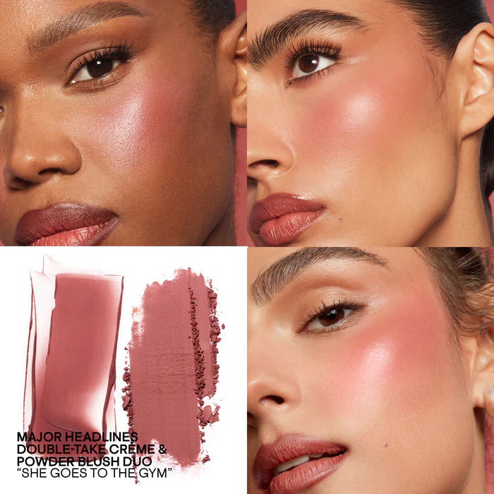 Mini Major Headlines Blush Duo in Soft Pink