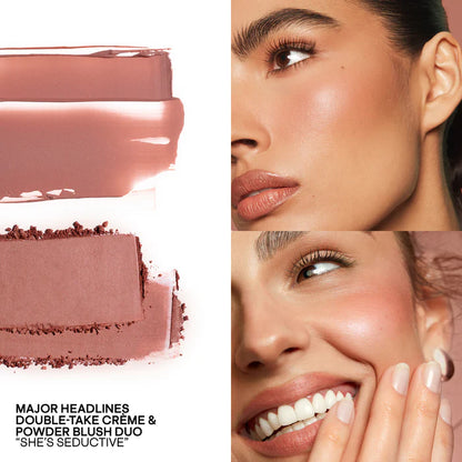 Mini Major Headlines Blush Duo in Soft Pink