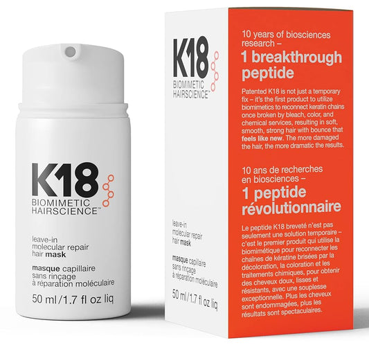 Tratamiento K18 Leave-in Molecular Repair Hair Mask 50 ml
