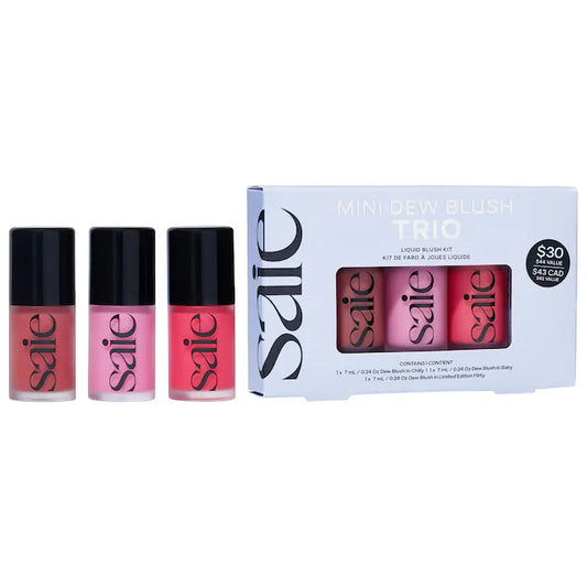 Saie Mini Dew Blush Trio